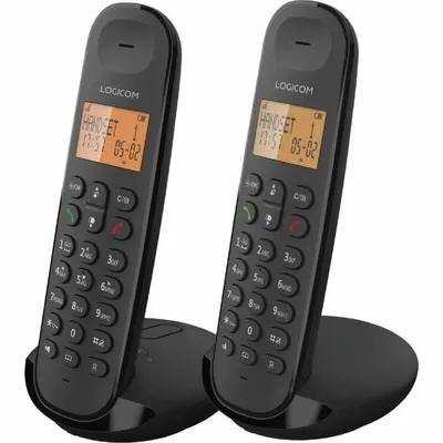 Image de Téléphone fixe Logicom DECT ILOA 255T DUO noir