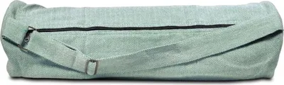 Produktbild von Yoga Tasche aus Baumwolle grün -- 65x19cm