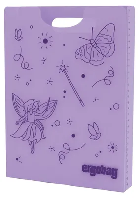Immagine prodotto di ergobag scatola per quaderni Folder Box With Carrying Handle Fairy lilla