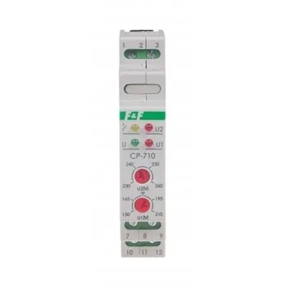 Image de RELAIS DE TENSION Monophasé avec temporisation 50V - 450V AC CP-710 F&F