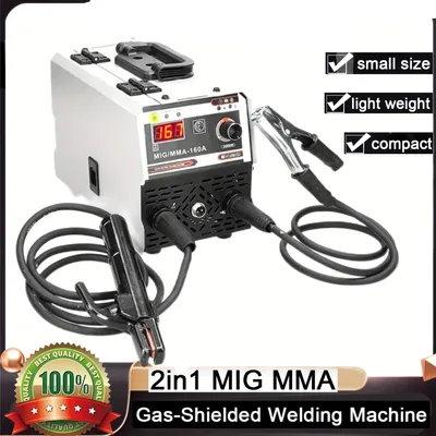 Obrázok produktu pre Lasmachine – Zvárač 4 v 1 s invertorovou technológiou pre zváranie MIG, MMA, MAG a TIG – 160 ampérov – 230 V – Prenosný