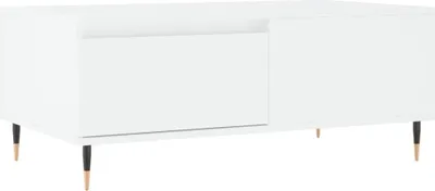 Produktbild von vidaXL Couchtisch Weiß 90x50x36,5 cm Holzwerkstoff
