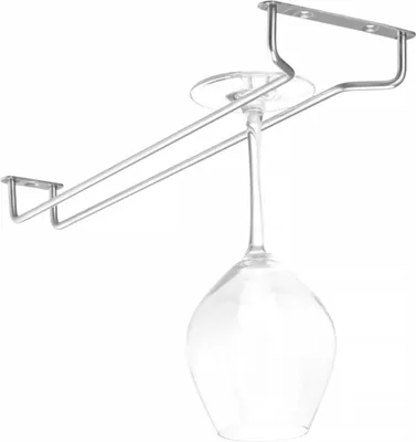 Produktbild von Stangenglashalter 408 x 115 x 30 mm