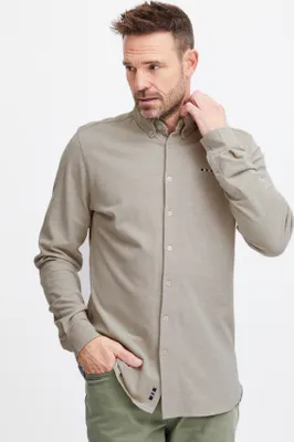Produktbild von FQ1924 FQSteven Herren Hemd Freizeithemd Herrenhemd mit Kentkragen 100% Baumwolle Regular fit
