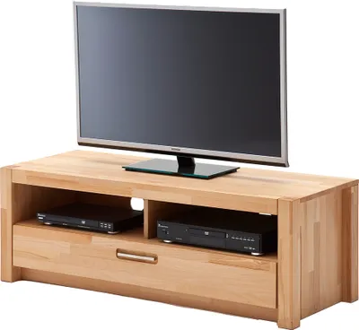Produktbild von Lowboard 125 cm, Kernbuche massiv geölt FOSSANO-06
