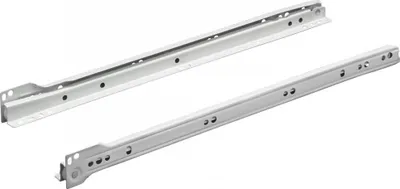 Image de Coulisse pour tiroir à galets, HETTICH 15 kg L.55 cm
