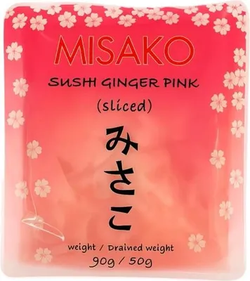 Produktbild von Misako | Eingelegter Ingwer - Rosa - 90g - Natürlich - Würzig