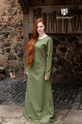 Produktbild von Mittelalter Kleid Typ Unterkleid Freya Lindgrün M
