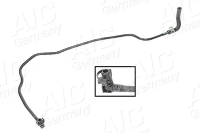 Produktbild von AIC Kühlerschlauch Wasserschlauch für OPEL ZAFIRA B (A05) 73604