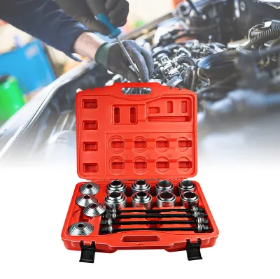 Produktbild von Universelle Autostift- und Druckmanschetten-Set, 36-teilig – Ideal zum Entfernen von Buslager – Für Fahrzeugreparaturen geeignet