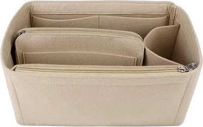 Produktbild von Beige Taschen Organizer mit vielen Taschen, groß, praktisch, stilvoll