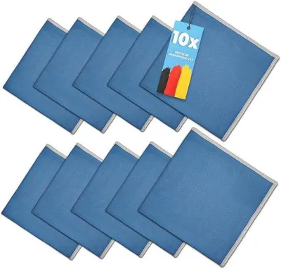 Obrázek produktu pro Čisticí utěrky na sklo - 40 x 40 cm - z mikrovlákna - vhodné pro domácnost a automobil