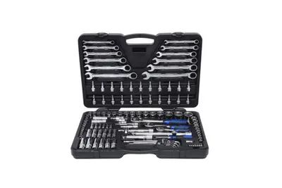 Produktbild von KS Tools 918.0724, Steckschlüssel-Satz, 124 Kopf/Köpfe, Chrom-Vanadium-Stahl, 9,5 kg