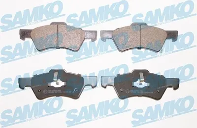 Produktbild von SAMKO Bremsbeläge Satz Vorne Bremsklötze für CHRYSLER VOYAGER IV (RG, RS) 5SP1006