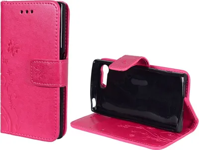 Produktbild von Schutz Hülle Blumen für Handy Sony Xperia X Compact Pink