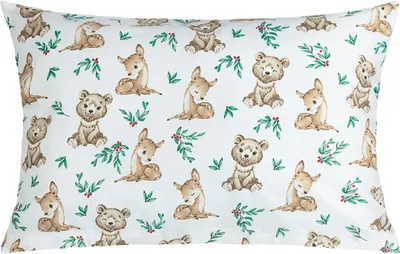 Obrázok produktu pre Bavlnenný vankúš - 40x60 cm - biely, béžový, zelený