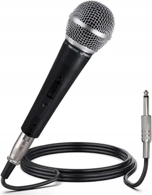 Pyle Pdmic59 Dynamisches Gesangsmikrofon mit 4,5 m XLR-Kabel, kardioid