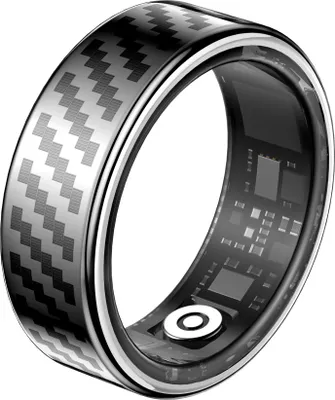 Produktbild von INF RWFIT Smart Ring: Herzfrequenz, Schlaf, Fitness, Gesundheit, Wasserdicht Silber 11