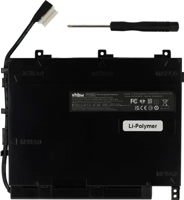 Produktbild von vhbw Akku Ersatz für HP 853294-850, 852801-2C1, PF06XL, HSTNN-DB7M, 853294-855 für Notebook (4400 mAh, 11,4 V, Li-Polymer)