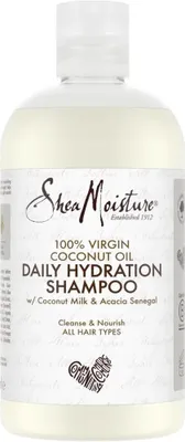 Immagine prodotto di Shea Moisture Shampoo idratante quotidiano all'olio di cocco vergine al 100% (384 ml)
