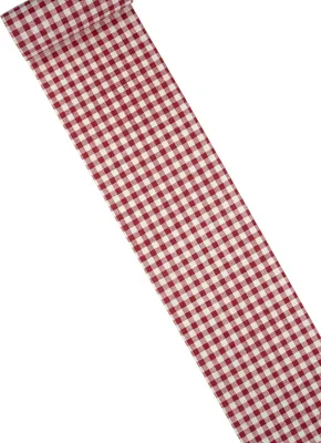 Produktbild von Tischläufer Leinen Vichy 15 cm x 5 m - Einheitsgröße