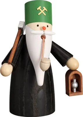 Produktbild von Seiffener Volkskunst Räucherfigur Bergwichtel - Größe 16cm - 12326