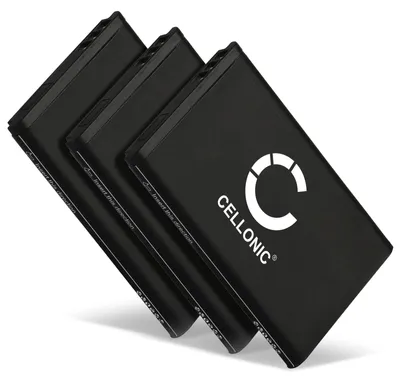 Produktbild von CELLONIC 3x Akku kompatibel mit NEC G266, G566, 10000060