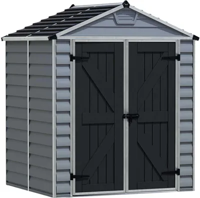 Image de Abris de jardin 2.7m² gris - Palram - 704258 - skylight
