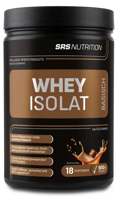 Produktbild von SRS Whey Isolat – 900 g Salted Caramel