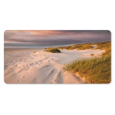 Produktbild von MuchoWow® Schreibtischunterlage Strand - Sonne - Düne 80x40 cm - XXL Mauspad - Gaming Mauspad