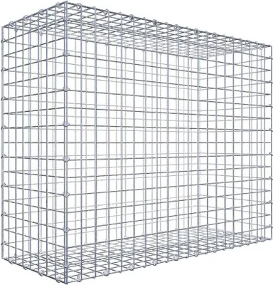Immagine prodotto di Gabbione 100 cm x 80 cm x 40 cm (L x H x P), maglia 5 cm x 5 cm, anello a C