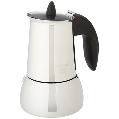 Obrázek produktu pro Valira 1180, Moka konvička, Nerezová ocel, Nerezová ocel, 4 hrnků