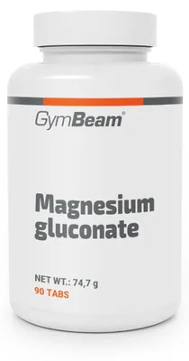 Produktbild von GymBeam - Magnesiumgluconat, 90 Tabletten