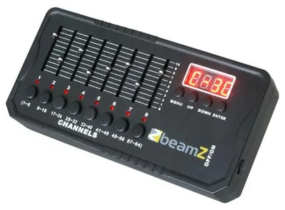 Produktbild von BeamZ DMX-512, Schwarz, IP20, 220-240, 12 V, 50 Hz, 450 g, 85,5 mm