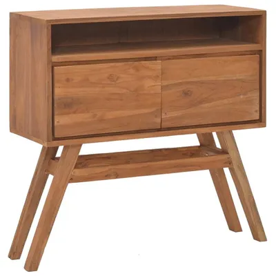 Image de Table console 80x30x80 cm teck massif