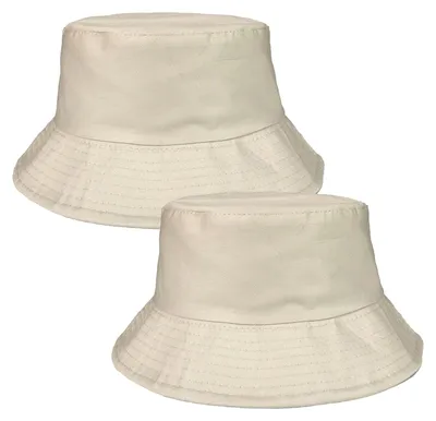 Produktbild von FUIPVGI 2 Stück Fischerhut Bucket Hat Fischerhüte Herren Damen Bucket Hat Uni