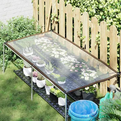 Obrázok produktu pre vidaXL Priehľadná plachta s očkami 1x2 m polyetylén