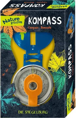 Produktbild von Coppenrath Verlag GmbH & Co.KG Die Spiegelburg - Nature Zoom - Kompass, aus Metall Sonstige