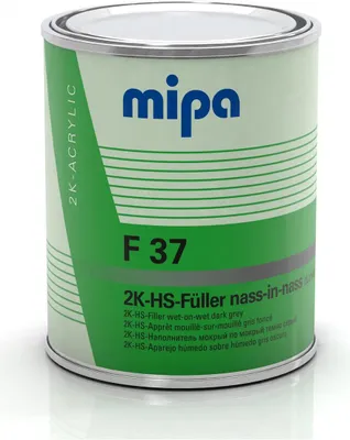 Produktbild von Mipa 2K-HS-NiN-Füller F37 dunkelgrau, 1Ltr.