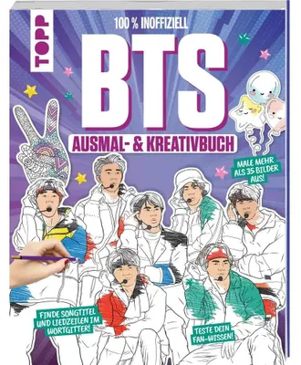Produktbild von BTS: Das inoffizielle Ausmal- & Kreativbuch