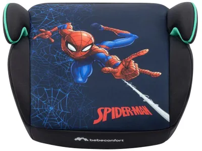 Productafbeelding van Bebeconfort Disney Gaia i-Fix autostoelverhoger met ISOFIX, Disney Spiderman kinderstoel voor kinderen van 6 tot 12 jaar, 22–36 kg, draagbaar, compact, licht, leuk Spiderman-design