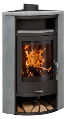 Produktbild von Oranier Kaminofen | Polar Eck | 6,5 kW | Speckstein