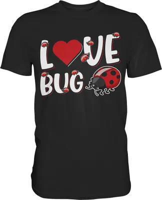 Produktbild von Marienkäfer T-Shirt – Black / S