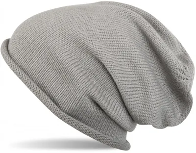 Produktbild von styleBREAKER warme Feinstrick Beanie Mütze in Unifarben, Strickmütze mit Rollrand, Wintermütze, Uni 04024063