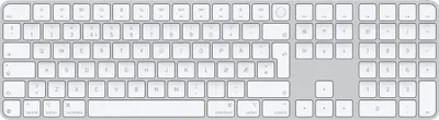 Immagine prodotto di APPLE Magic Keyboard con Touch ID e tastierino numerico per modelli Mac con silicone Apple - Norvegese