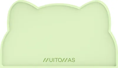 Productafbeelding van Muitomas PETSILMATGN, Onderzetter, Groen, Siliconen, Effen, 435 mm, 255 mm