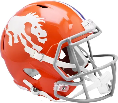 Image de Casque de football Riddell Speed Replica - Denver Broncos, année 1966