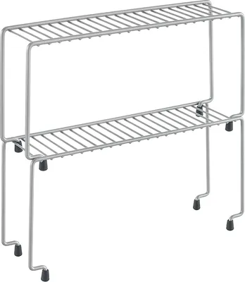 Produktbild von METALTEX 364310000 Spice Bridge Gewürzregal stapelbar 2er-Set 29 x 7 x 14 cm, Polytherm / Raumsparer