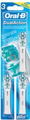 Produktbild von Oral-B 64711702, 3 Stück(e), Blau, Grün, Weiß, Deutschland, alle Oral-B elektrische tandenborstels, behalve Oral-B Pulsonic, 20 g, 18 mm