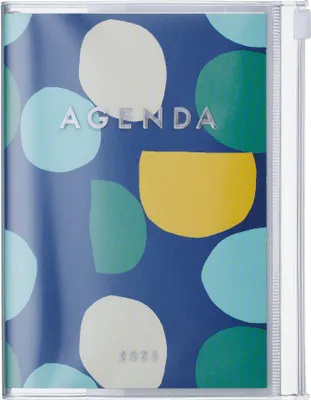 Produktbild von MARK'S 2024/2025 Taschenkalender A6 vertikal, Dots // Navy